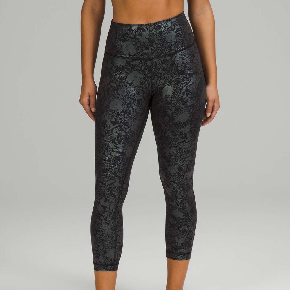 Lululemon Wunder Under High-Rise Crop 23" *Shine